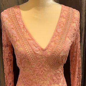 Lace Low cut top